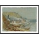 Honfleur from the South East 1832, A New Print Of a J. M. W Turner Painting