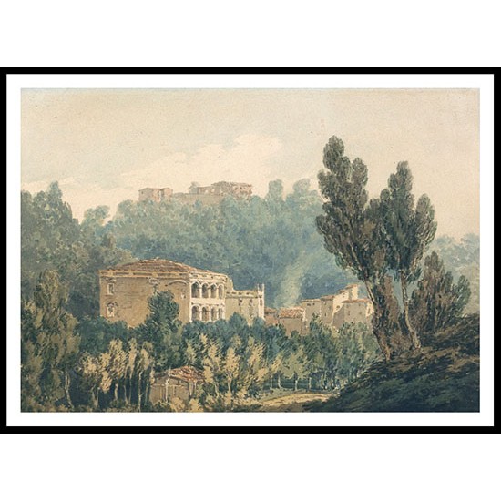 In the Valley near Vietri 1794, A New Print Of a J. M. W Turner Painting