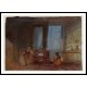 Interior with Woman and Child 1832, A New Print Of a J. M. W Turner Painting