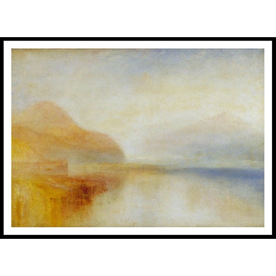 Inverary Pier 1845, A New Print Of a J. M. W Turner Painting