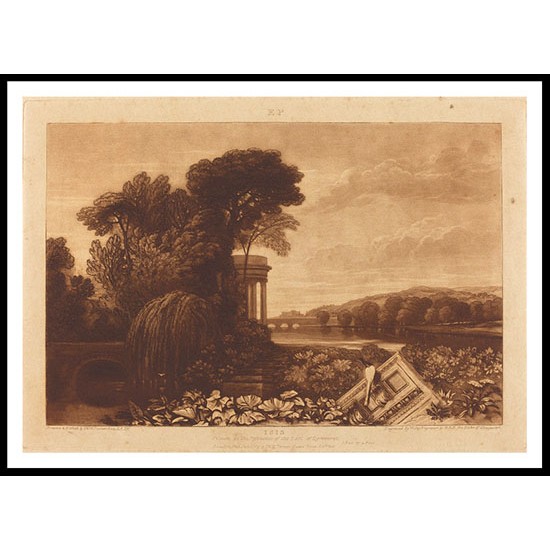 Isis 1819 01, A New Print Of a J. M. W Turner Painting Isis 1819 01, A New Print Of a J. M. W Turner Painting