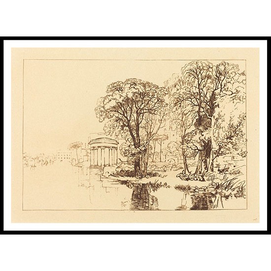 Isleworth 1819, A New Print Of a J. M. W Turner Painting