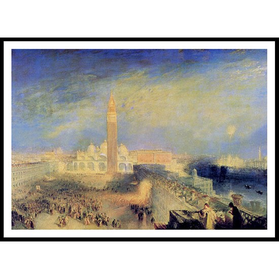 Juliet and her Nurse 1836, A New Print Of a J. M. W Turner Painting