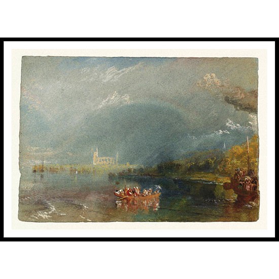 Jumieges 1832, A New Print Of a J. M. W Turner Painting