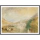 Kussnacht Lake of Lucerne 1842 43, A New Print Of a J. M. W Turner Painting