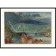 La Chaire de Gargantua near Duclair 1832, A New Print Of a J. M. W Turner Painting