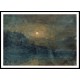 Lake Brientz by Moonlight 1802, A New Print Of a J. M. W Turner Painting