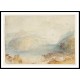 Lake Lucerne from Brunnen 1844 45, A New Print Of a J. M. W Turner Painting