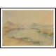 Lake Lucerne with the Rigi, A New Print Of a J. M. W Turner Painting