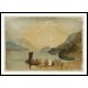 Lake of Brienz 1809, A New Print Of a J. M. W Turner Painting