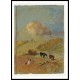 Landscape with Cattle 1827, A New Print Of a J. M. W Turner Painting