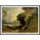 Landscape with Lake and Fallen Tree 1800, A New Print Of a J. M. W Turner Painting