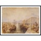 Le Havre Sunset 1827, A New Print Of a J. M. W Turner Painting