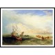 Line Fishing Off Hastings 1834 39, A New Print Of a J. M. W Turner Painting