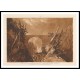 Little Devil's Bridge over the Russ above Altdorft Swiss 1809, A New Print Of a J. M. W Turner Painting