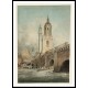 London Bridge with the Monument and the Church of St Magnus King and Martyr 1794 95, A New Print Of a J. M. W Turner Painting