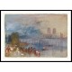 Mantes 1833, A New Print Of a J. M. W Turner Painting