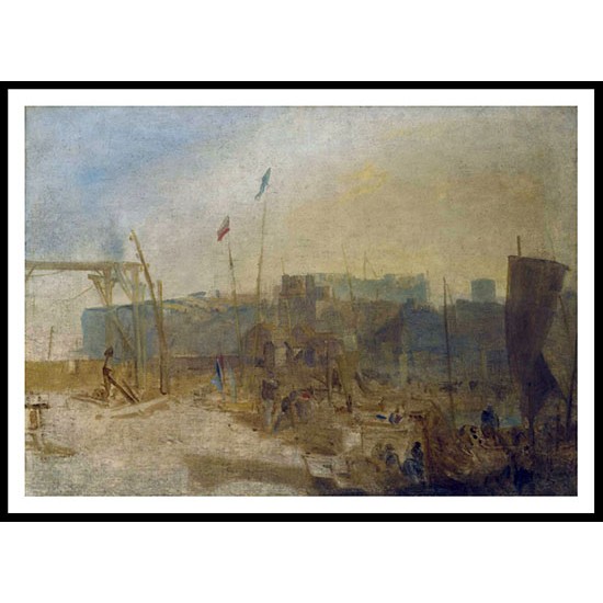 Margate 1806 07, A New Print Of a J. M. W Turner Painting