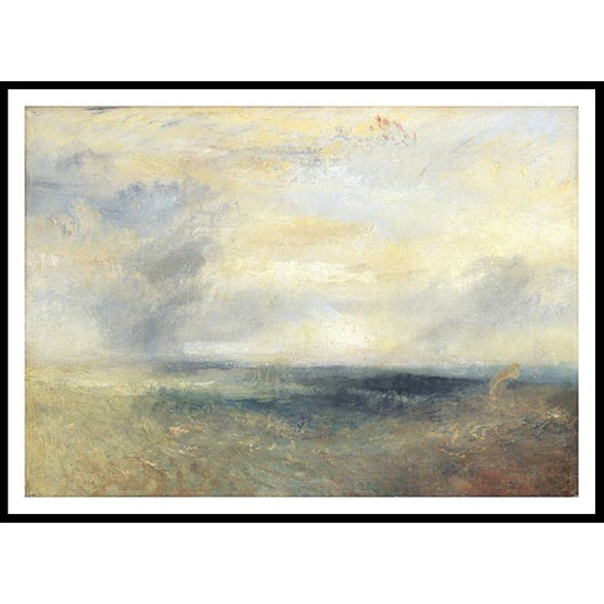 Margate from the Sea, A New Print Of a J. M. W Turner Painting