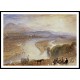 Melrose 1831, A New Print Of a J. M. W Turner Painting