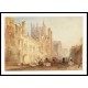 Merton College Oxford 1835 38, A New Print Of a J. M. W Turner Painting