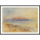 Mont Pilatus Sunset 1841, A New Print Of a J. M. W Turner Painting