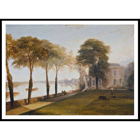 Mortlake Terrace Early Summer Morning, A New Print Of a J. M. W Turner Painting