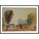 Nantes Promenade on the Cours St Pierre near the Chateau 1826 28, A New Print Of a J. M. W Turner Painting