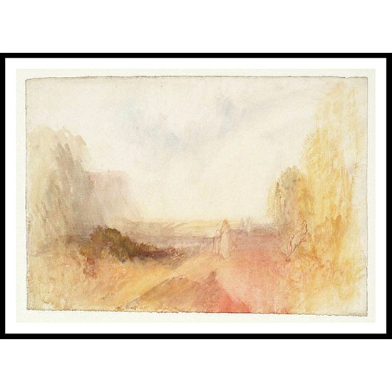 New College Oxford 1837 40, A New Print Of a J. M. W Turner Painting