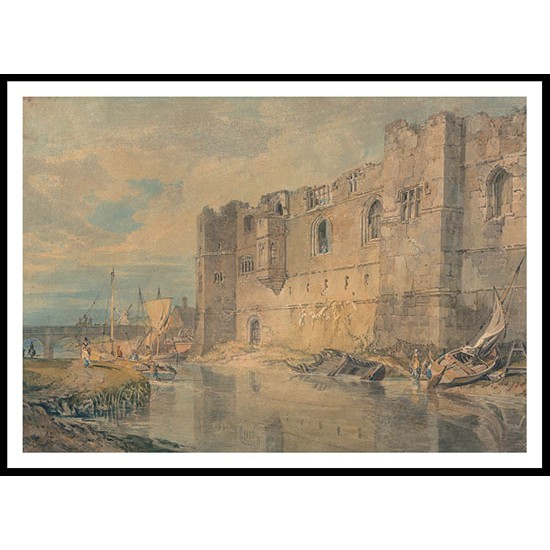 Newark upon Trent 1796, A New Print Of a J. M. W Turner Painting