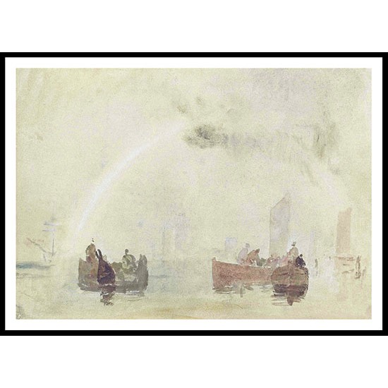 On the Medway, A New Print Of a J. M. W Turner Painting