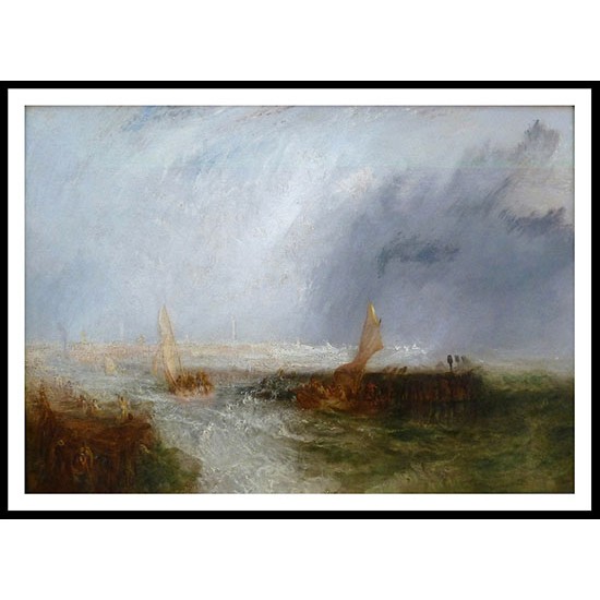 Ostende 1844, A New Print Of a J. M. W Turner Painting