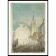 Oxford St Mary's and the Radcliffe Camera from Oriel Lane 1793 94, A New Print Of a J. M. W Turner Painting