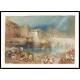 Paris The Hotel de Ville and Pont d'Arcole 1833, A New Print Of a J. M. W Turner Painting