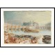 Paris The Pont Neuf and the Ile de la Cite 1833, A New Print Of a J. M. W Turner Painting