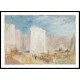 Paris The Porte St Denis 1833, A New Print Of a J. M. W Turner Painting