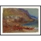 Priamar on the French Riviera 1830, A New Print Of a J. M. W Turner Painting