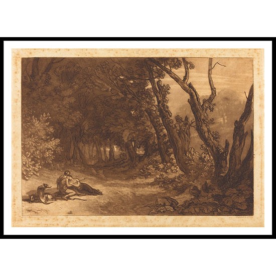 Procris and Cephalus 1812, A New Print Of a J. M. W Turner Painting