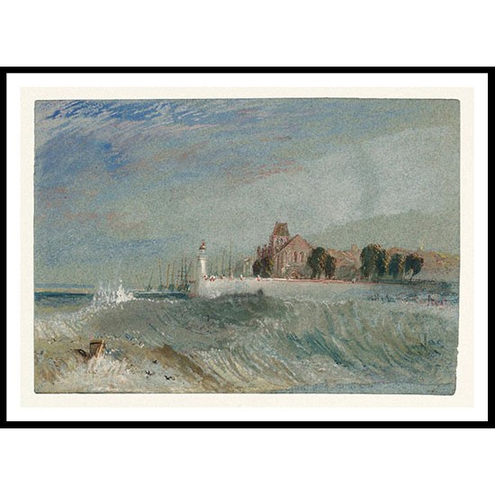 Quillebeuf 1832, A New Print Of a J. M. W Turner Painting