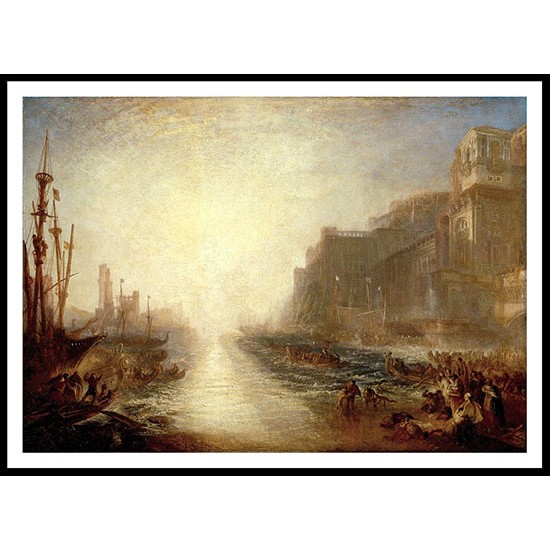 Regulus 1828, A New Print Of a J. M. W Turner Painting