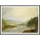 Remagen Erpel and Linz 1817, A New Print Of a J. M. W Turner Painting