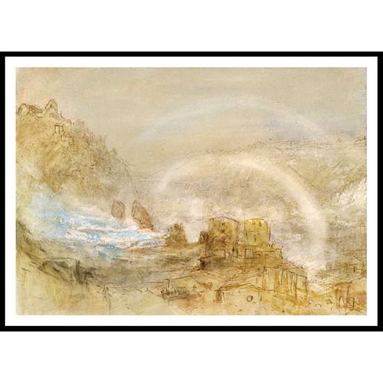 Rheinfel 1841, A New Print Of a J. M. W Turner Painting