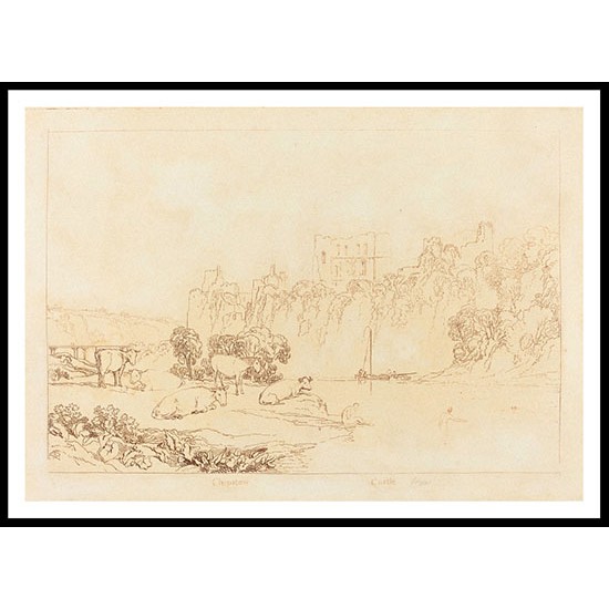 River Wye 1812, A New Print Of a J. M. W Turner Painting