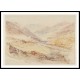 River between Mountains 1830, A New Print Of a J. M. W Turner Painting