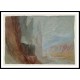 Rocks on the Meuse 1839, A New Print Of a J. M. W Turner Painting