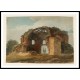 Rome The Ruined Nymphaeum of Alexander Severus 'Temple of Minerva Medica' 1796, A New Print Of a J. M. W Turner Painting