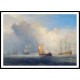 Rotterdam Ferry Boat 1833, A New Print Of a J. M. W Turner Painting