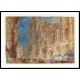 Rouen Cathedral 1832, A New Print Of a J. M. W Turner Painting