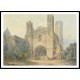 Saint Augustine's Gate Canterbury 1793, A New Print Of a J. M. W Turner Painting