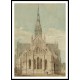 Salisbury Cathedral from the East 1798, A New Print Of a J. M. W Turner Painting